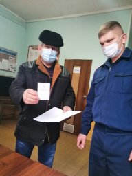 Передача мотопомп завершена