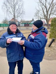 ​Проверка жилого сектора в д. Малогнеушево Рыльского района