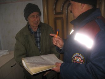 ​Профилактический рейд в с. Белое Обоянского района