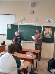 ​Открытый урок по культуре безопасности в МКОУ СОШ Горшеченского района