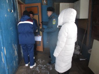 Подворовый обход в Черемисиновском районе