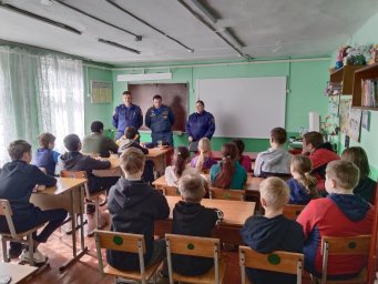 Открытый урок в Конышевском районе.