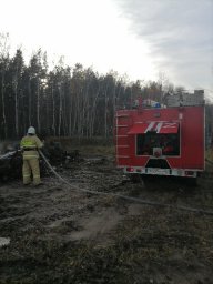 ​Возгорание ликвидировано огнеборцами Курского района