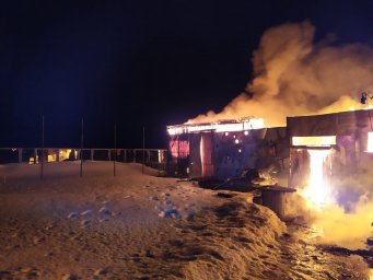 ​Пожар в с. Драчевка Медвенского района