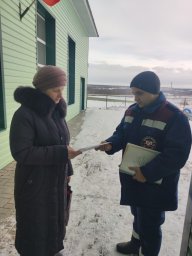 ​Профилактический рейд в с.Верхнесмородино Поныровского района