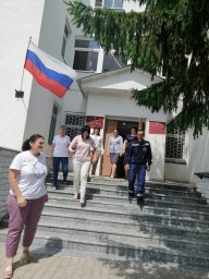 ​Фатежские огнеборцы на ПТЗ