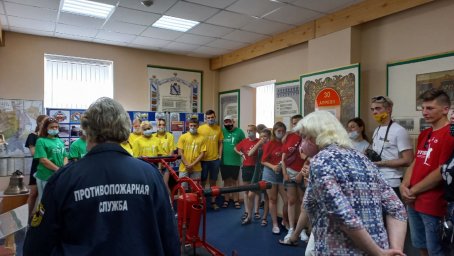 Региональный центр &laquo;УСПЕХ&raquo; в гостях у &laquo;Пожарно-спасательного музея Курской области&raquo;