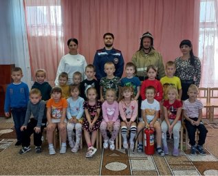 ​Урок по гражданской обороне в медвенском детском саду &laquo;Сказка&raquo;