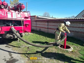 ​Огнеборцы Октябрьской ПЧ на изучении районов выезда