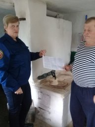 ​Рейды по печному отоплению в Суджанском и Поныровском районах