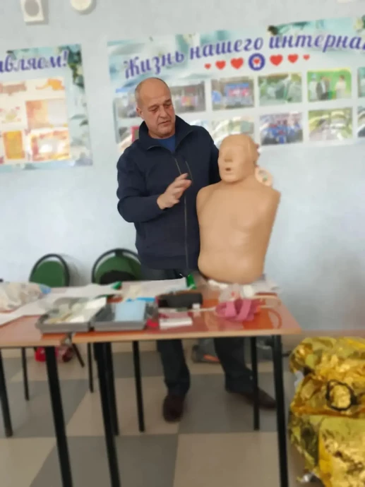 ​В учебно-методическом центре прошло обучение социальных работников основам оказания первой помощи