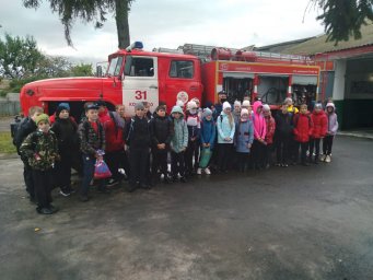 ​Экскурсия в Кореневскую пожарную часть