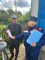 ​Профилактический рейд в Горшеченском районе.