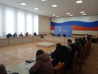 Заседание КЧС и ОПБ в Короневском районе