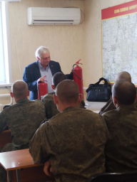 ​Методическое инструктивное занятие по использованию средств пожаротушения