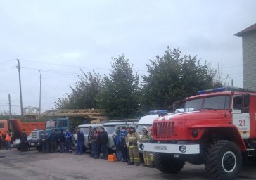 ​Штабная комплексная тренировка проведена в Глушковском районе