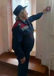 ​Тренировка по эвакуации в социально-аграрном техникуме Тимского района
