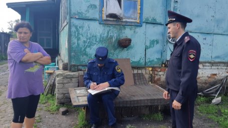 ​В Хомутовском районе рейды продолжаются
