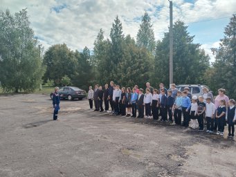 ​Учебная тренировочная пожарная эвакуация в школах Касторенского района