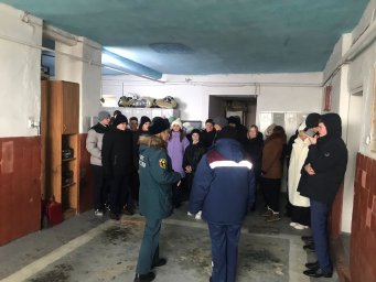 ​Гости в ПЧ Октябрьского района