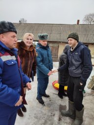 ​Профилактический совместный рейд в Глушковском районе