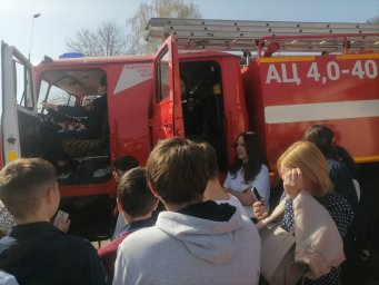 ​В гостях у огнеборцев Суджанского района