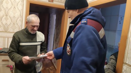 ​Совместный рейд в с.Дубовица Хомутовского района