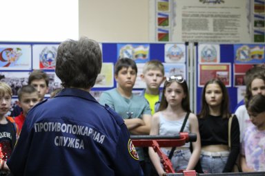 ​В преддверии лета в Пожарно-спасательный музей