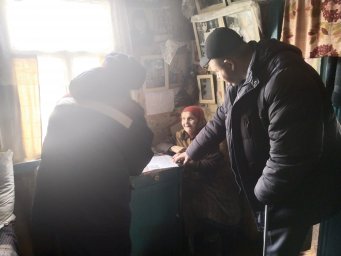 ​Противопожарный инструктаж жителям Конышевского района