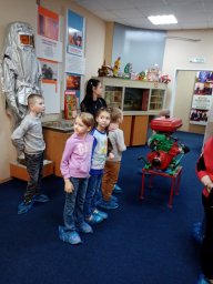 Экскурсия в Пожарно-спасательном музее.