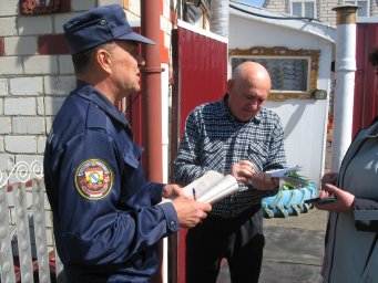 ​Профилактический рейд в с. Шипы Обоянского района