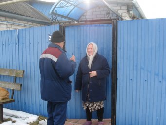 ​Профилактический рейд в с.Усланка Обоянского района