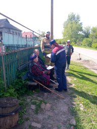 ​В Большесолдатском районе прошел профилактический рейд, совмещенный с проверкой ППВ!