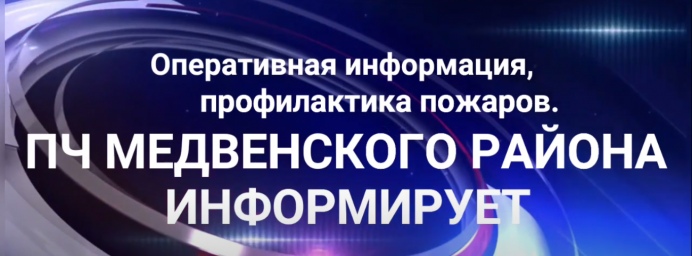 Ликвидация пожара в д. Большая Владимировка Медвенского района (видео)