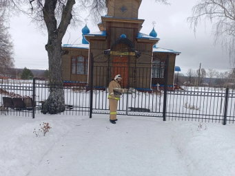 ​Огнеборцы Обоянского района изучают район выезда