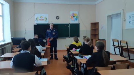​Школьникам о пожарной безопасности