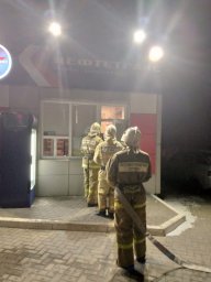 Пожарно-тактические занятия в ночное время
