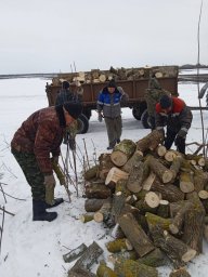 Добрые дела Пристенских пожарных