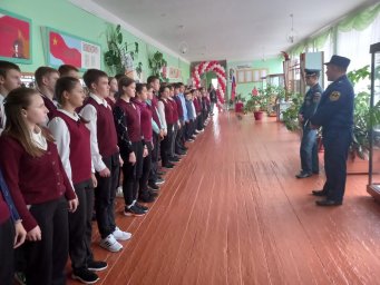 ​Солнцевские пожарные провели занятия по безопасности