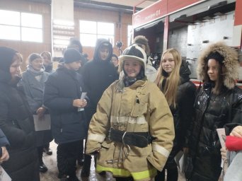 ​Экскурсия в Пожарной части Советского района