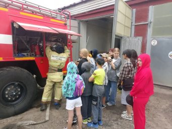 ​День открытых дверей в ПЧ Конышевского района