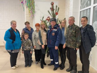 ​Жителям Глушковского района о безопасности в новогодние праздники