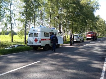 ​Теткинские пожарные выехали на ДТП