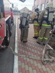 ​Солнцевские пожарные ликвидировали условное возгорание