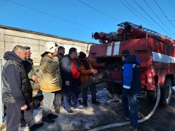​Учебный пункт Противопожарной службы Курской области. Обучение водителей