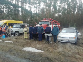 ​Горшеченские пожарные в боевой готовности