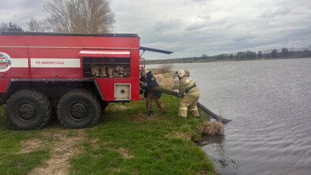 ​Проверка противопожарного водоснабжения в Золотухинском районе