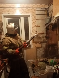 ​Огнеборцы ПЧ Горшеченского района трижды за вчерашний день выезжали на тушение возгораний