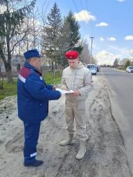 ​Профилактический рейд на территории сл. Михайловка Железногорского района