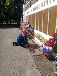 ​Мы помним и мы гордимся!  Огнеборцы ПЧ Теткино Глушковского района.